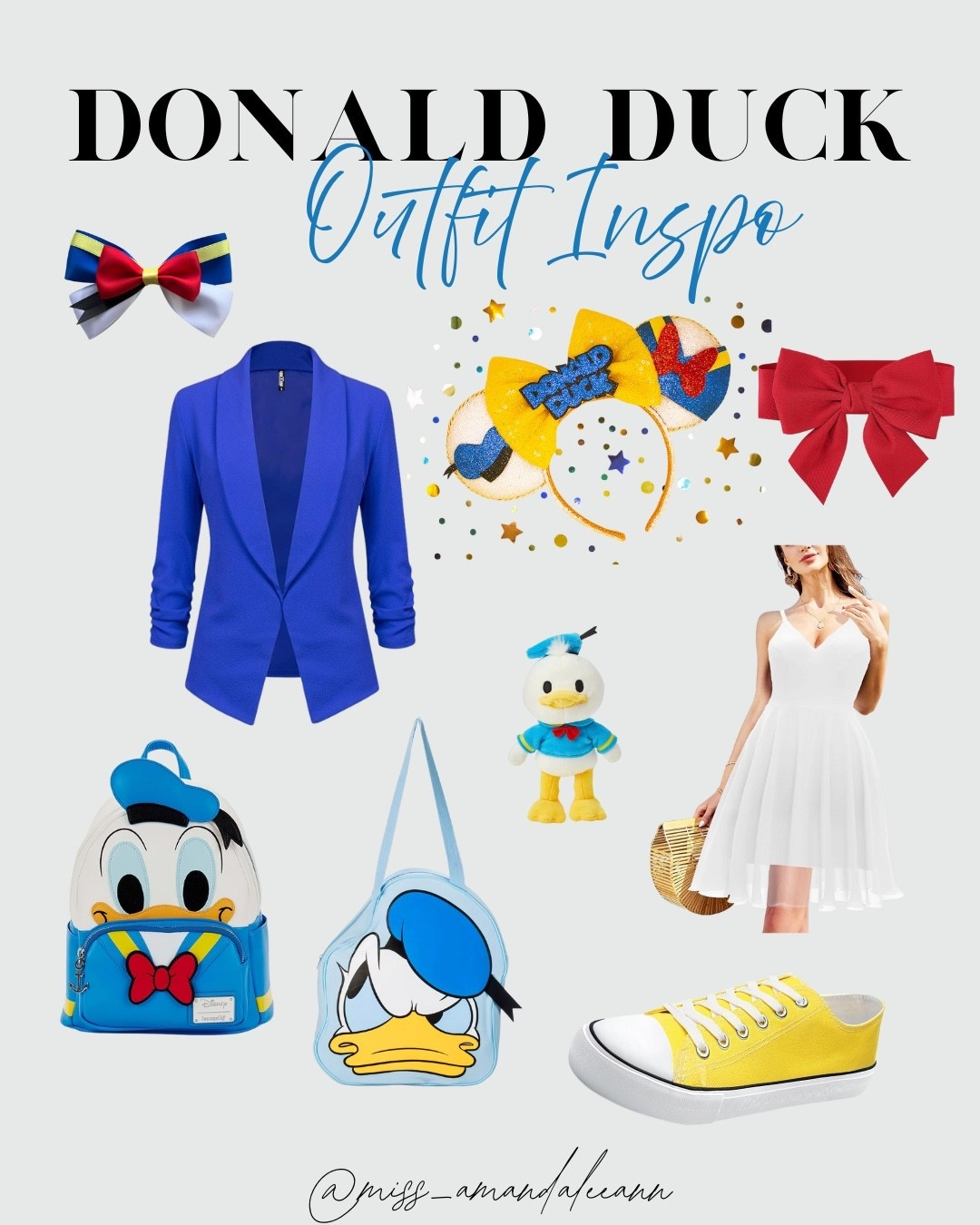 Donald Duck outfit Inspo 💙💛

#disney #disneystyle #ootd #disneyoutfit 

#LTKgrwm #LTKootd #LTKTravel