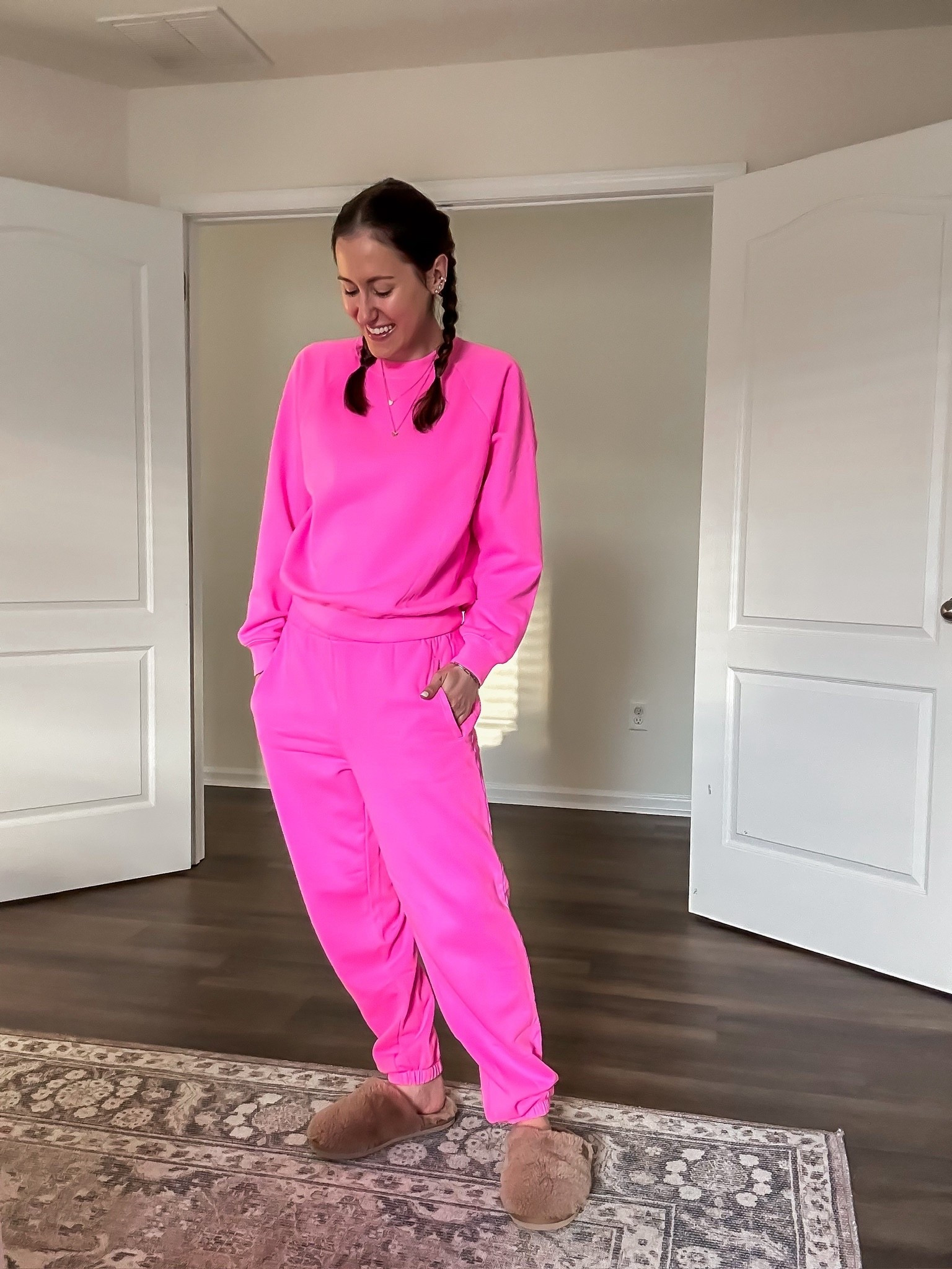 ON SALE - 40% off! This cute matching sweatshirt + sweatpants is on sale at gap! 

#LTKootd #LTKSaleAlert #LTKFindsUnder50