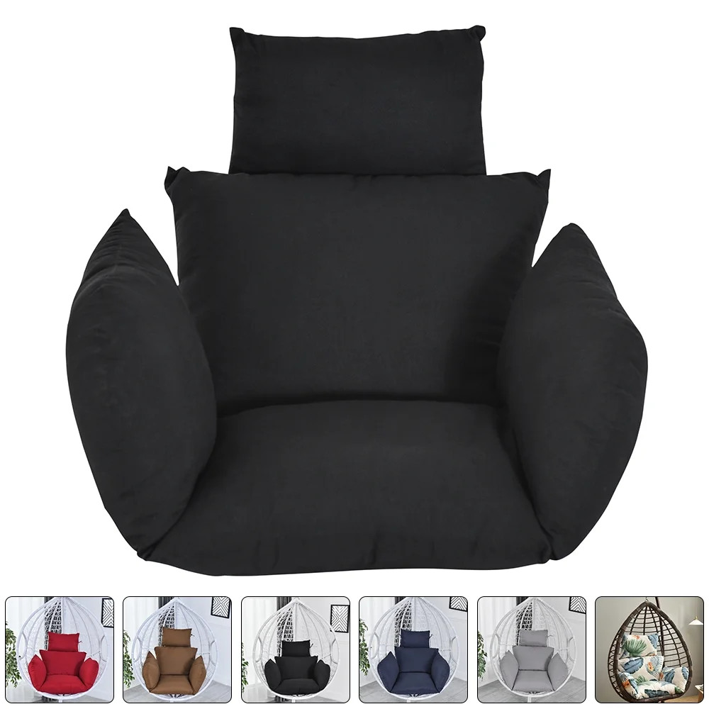 CJC Hanging Chair Cushion, Swing Egg Chair Cushion, Thicken Patio Hanging Egg Chair Pad, Removabl... | Walmart (US)