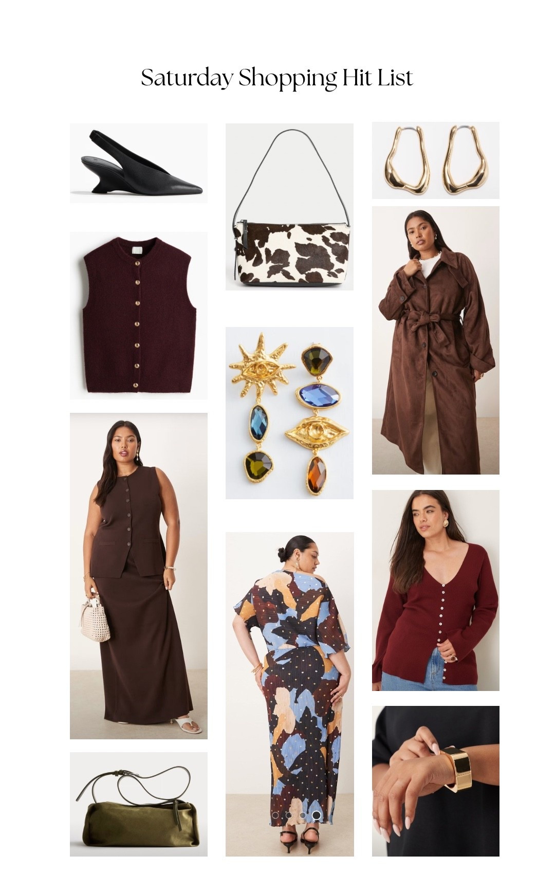 Saturday window shopping for transitional and autumnal pieces to inject some character into your wardrobes

#LTKautumn #LTKplussize #LTKuk