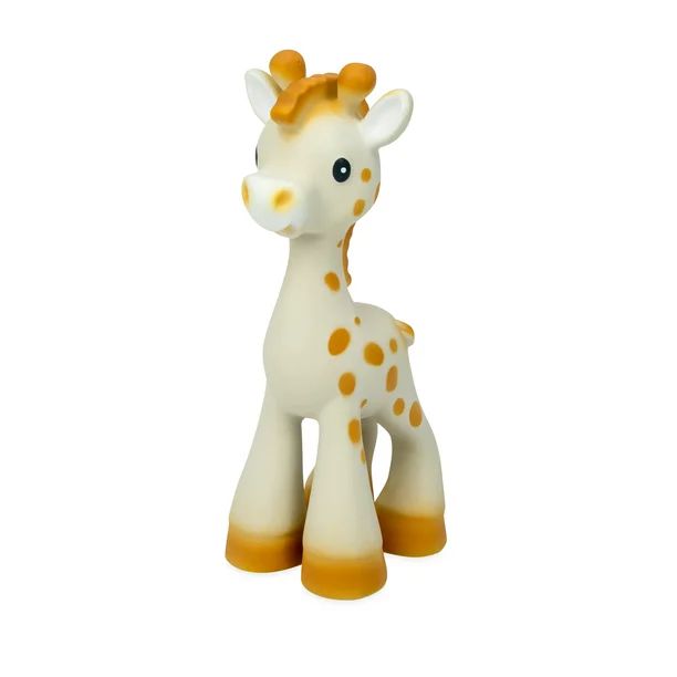 Nuby Jackie the Giraffe Natural Rubber Teether Toy with Squeaker | Walmart (US)