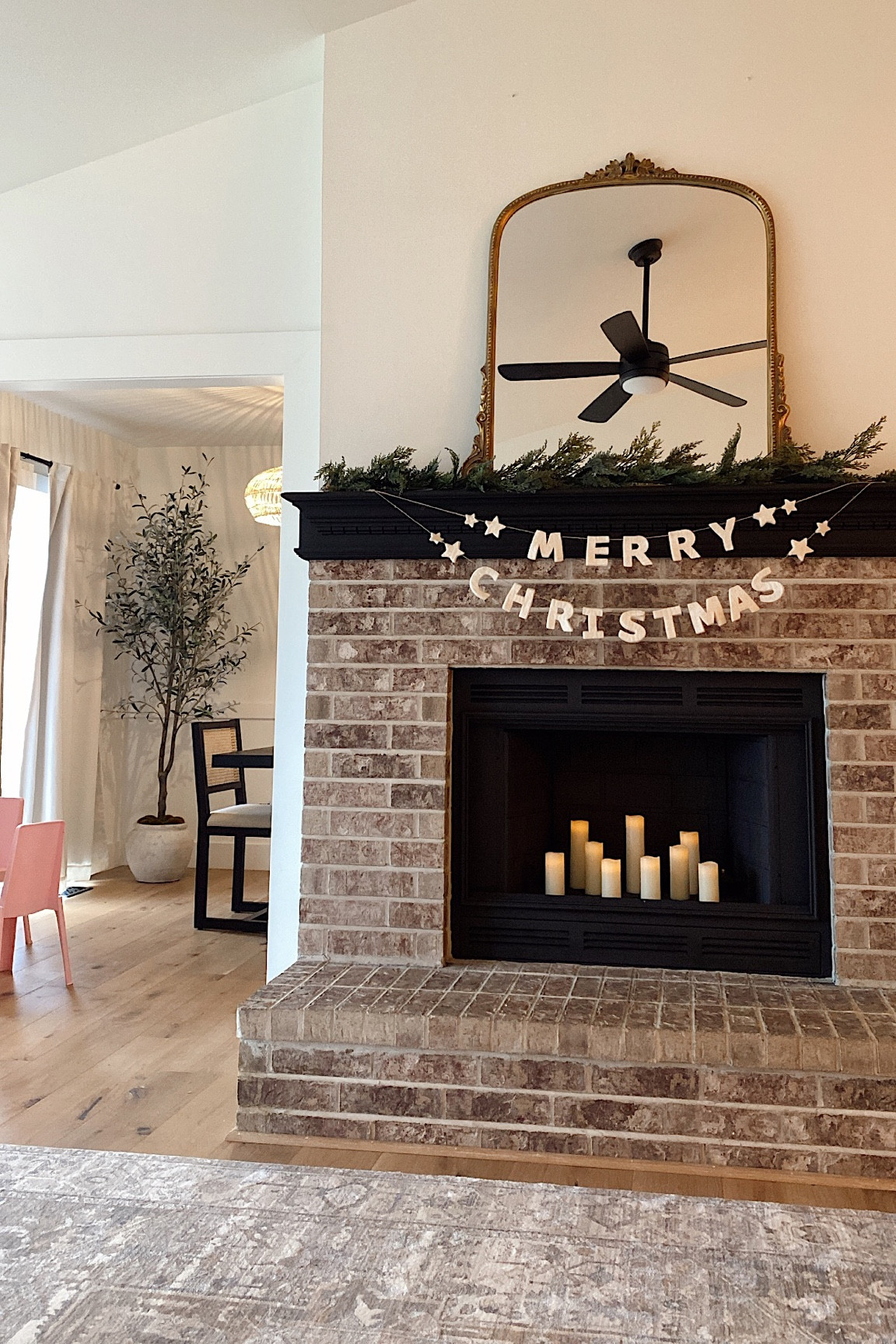 My favorite mirror is currently 30% off! We have the 3ft size! #mirror #homedecor #livingroom #fireplace #primrosemirror #holidaydecor #homedecor #anthropologie 

#LTKHoliday #LTKSeasonal #LTKhome