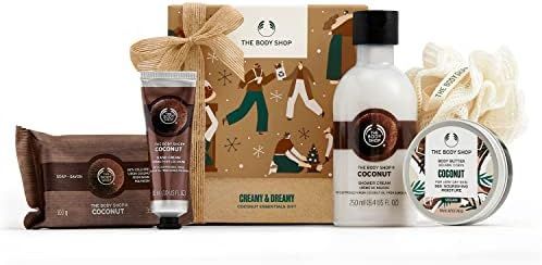 The Body Shop Creamy & Dreamy Coconut Essentials Gift Set, Hydrating & Rejuvenating Skincare for ... | Amazon (US)