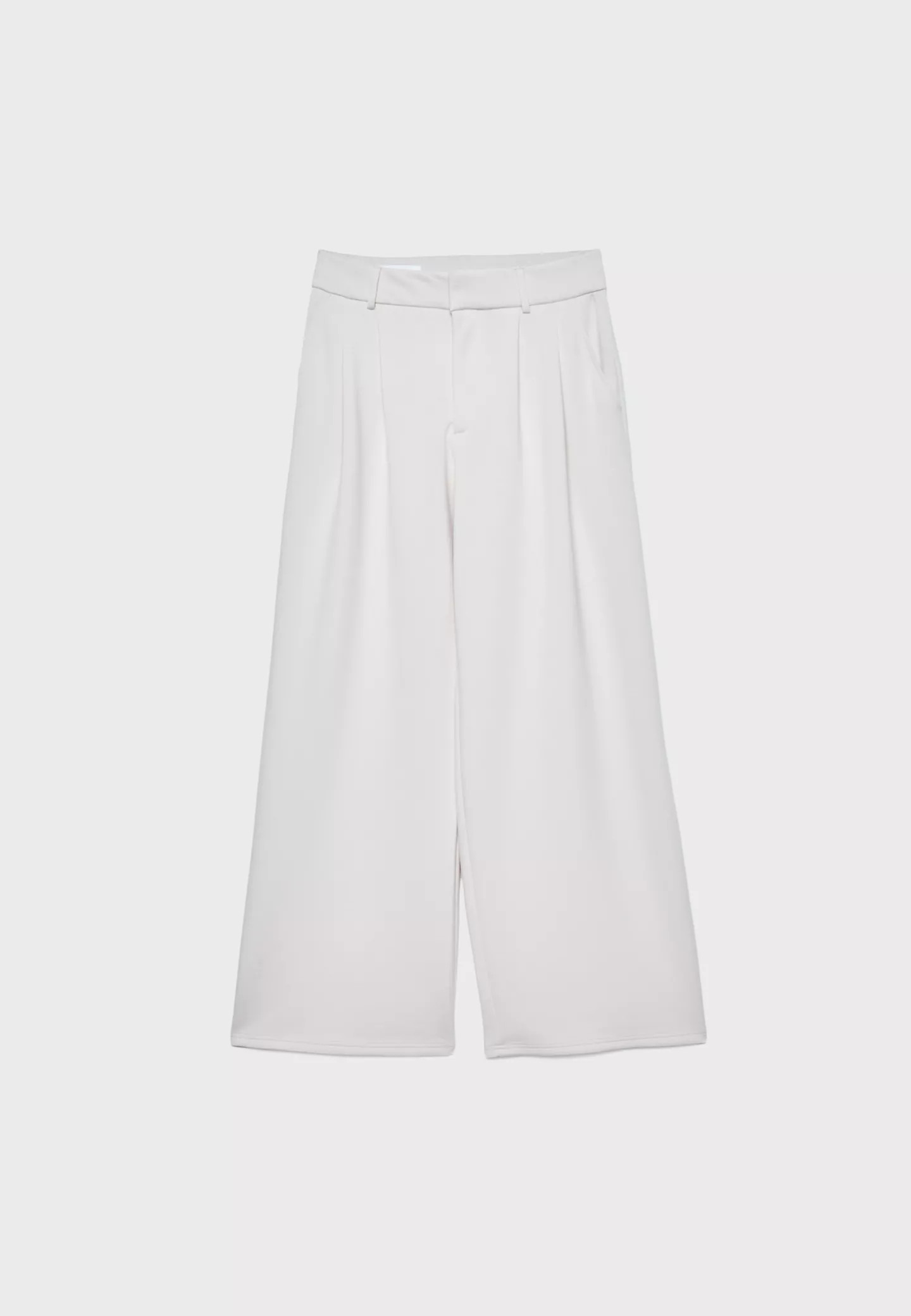 Soft-touch dress trousers | Stradivarius (UK)