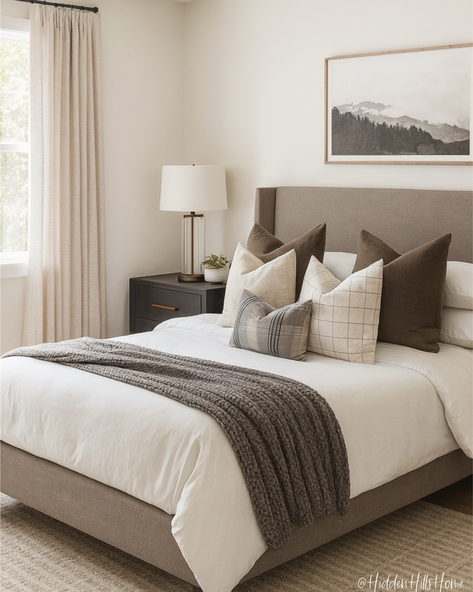 Master bedroom decor, bedroom mood board, home decor ideas, bedroom design, bedding, Hanson bed, bedroom rug, nightstands #bedroom



#LTKHome #LTKKids #LTKSaleAlert