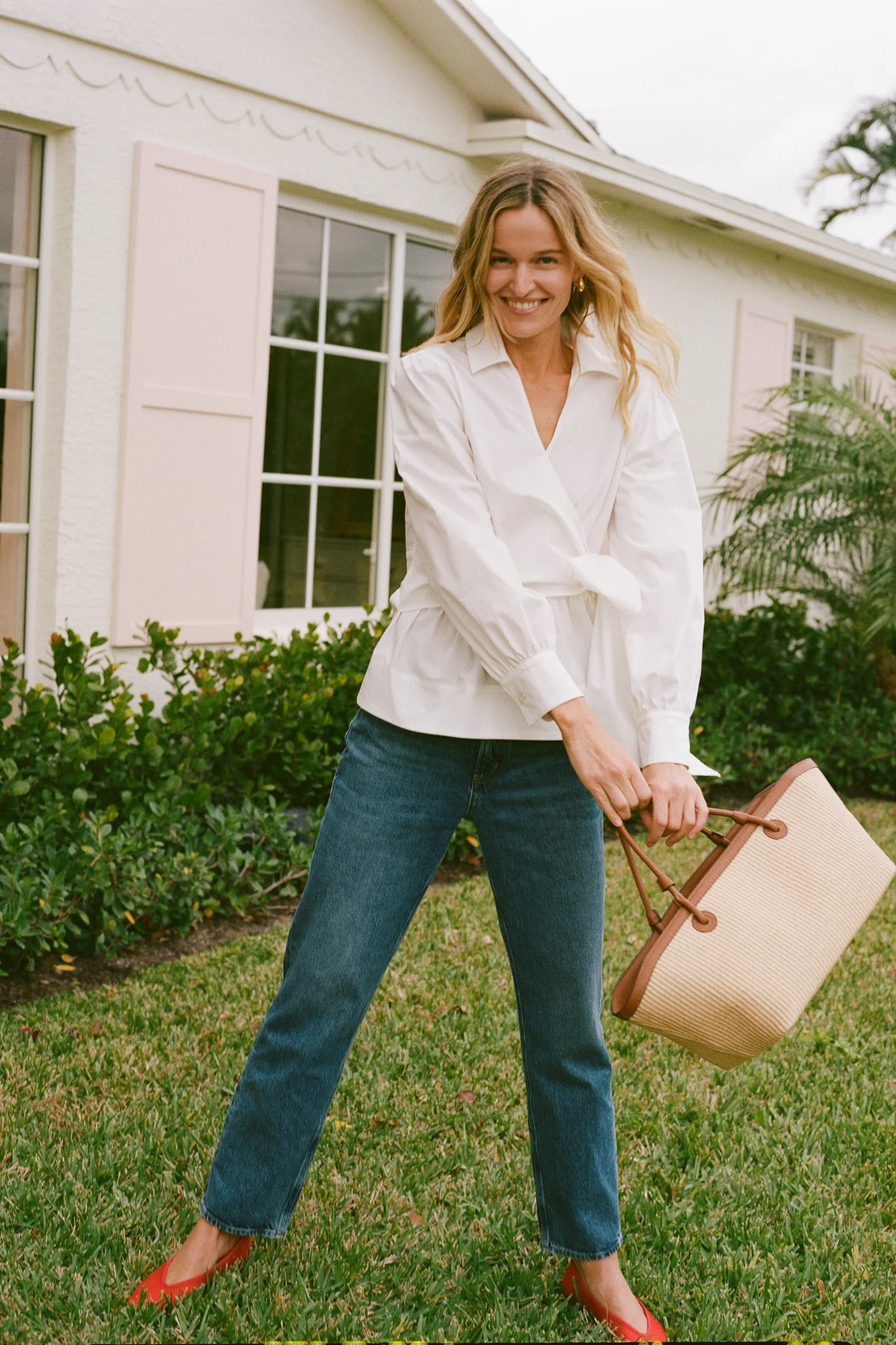 Raffia Brett Tote | Tuckernuck (US)