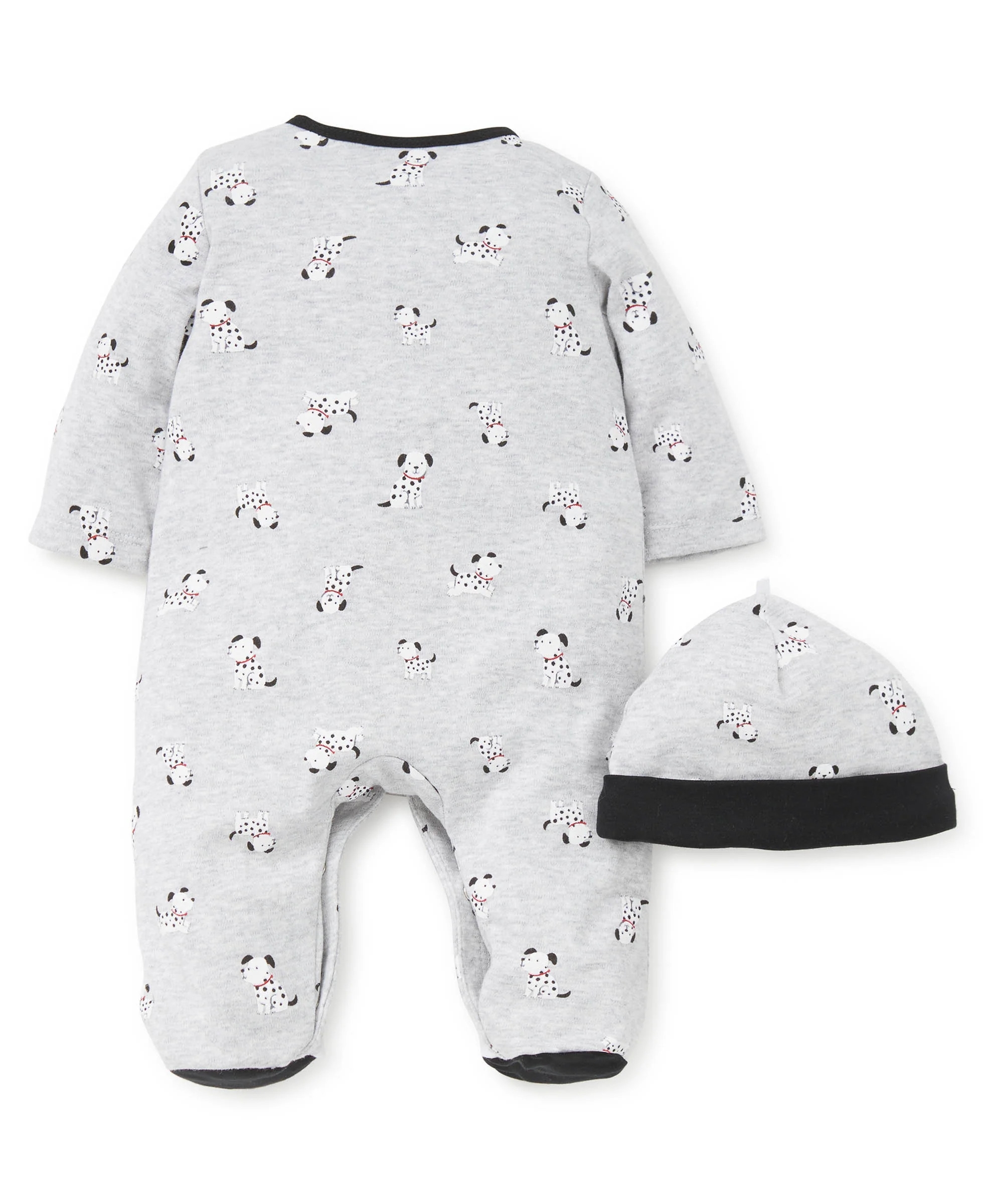 Dalmatian Footed One-Piece and Hat | Little Me