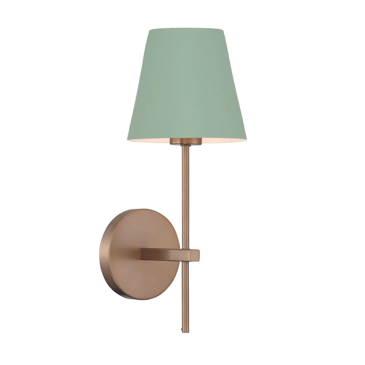 Xavier 1 Light Sconce in Sage Green | The Well Appointed House, LLC