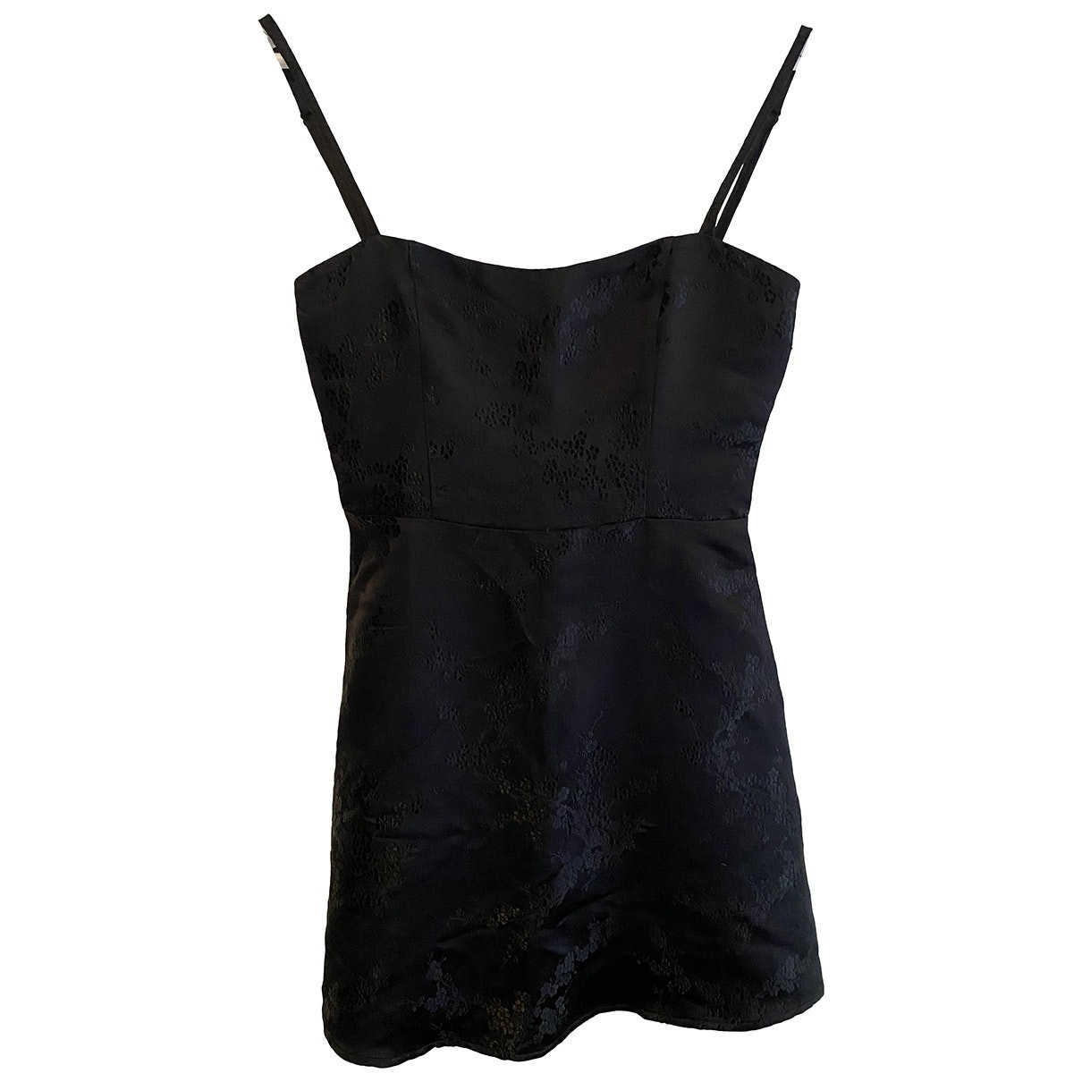 Réalisation Emilie Black Silk dress for Women XS International | Vestiaire Collective (Global)