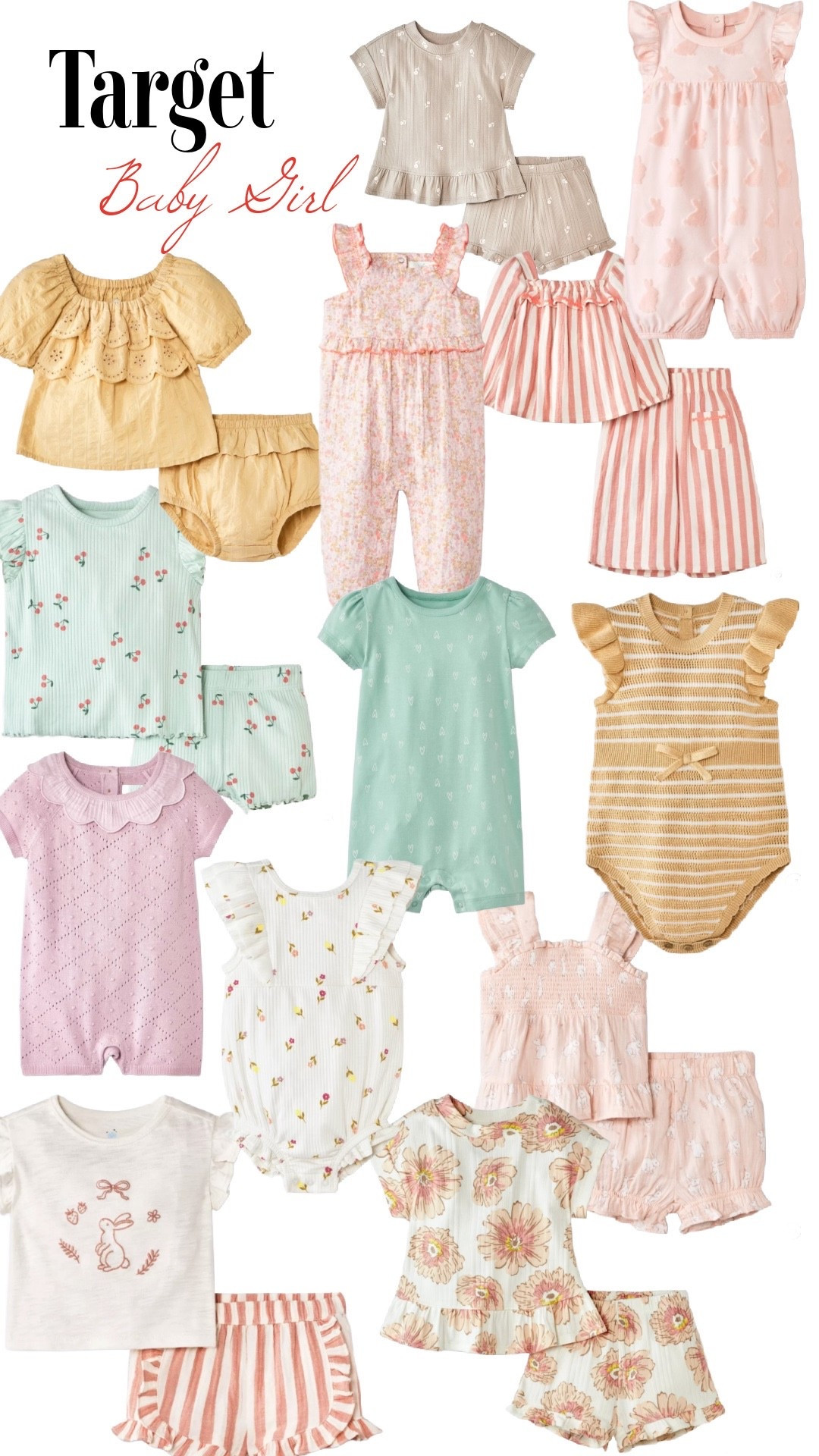 Cutest new arrivals for baby girl at target! 

#LTKmomlife #LTKBaby