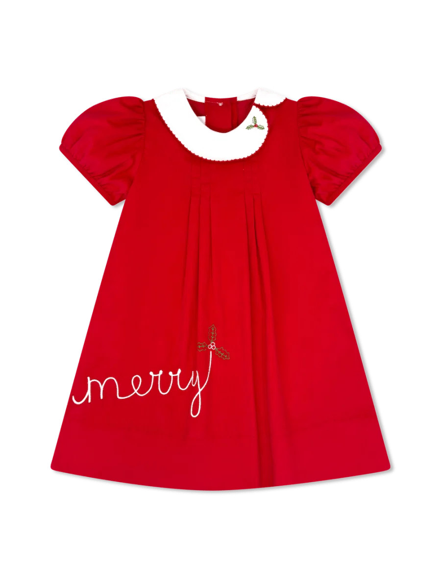Eloise Dress - High Point Red Corduroy, Merry | Lullaby Set