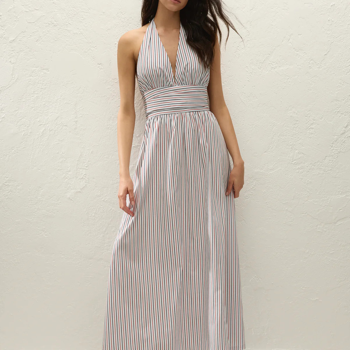 Lido Maxi Dress Venezia Stripe | Faithfull (AU)