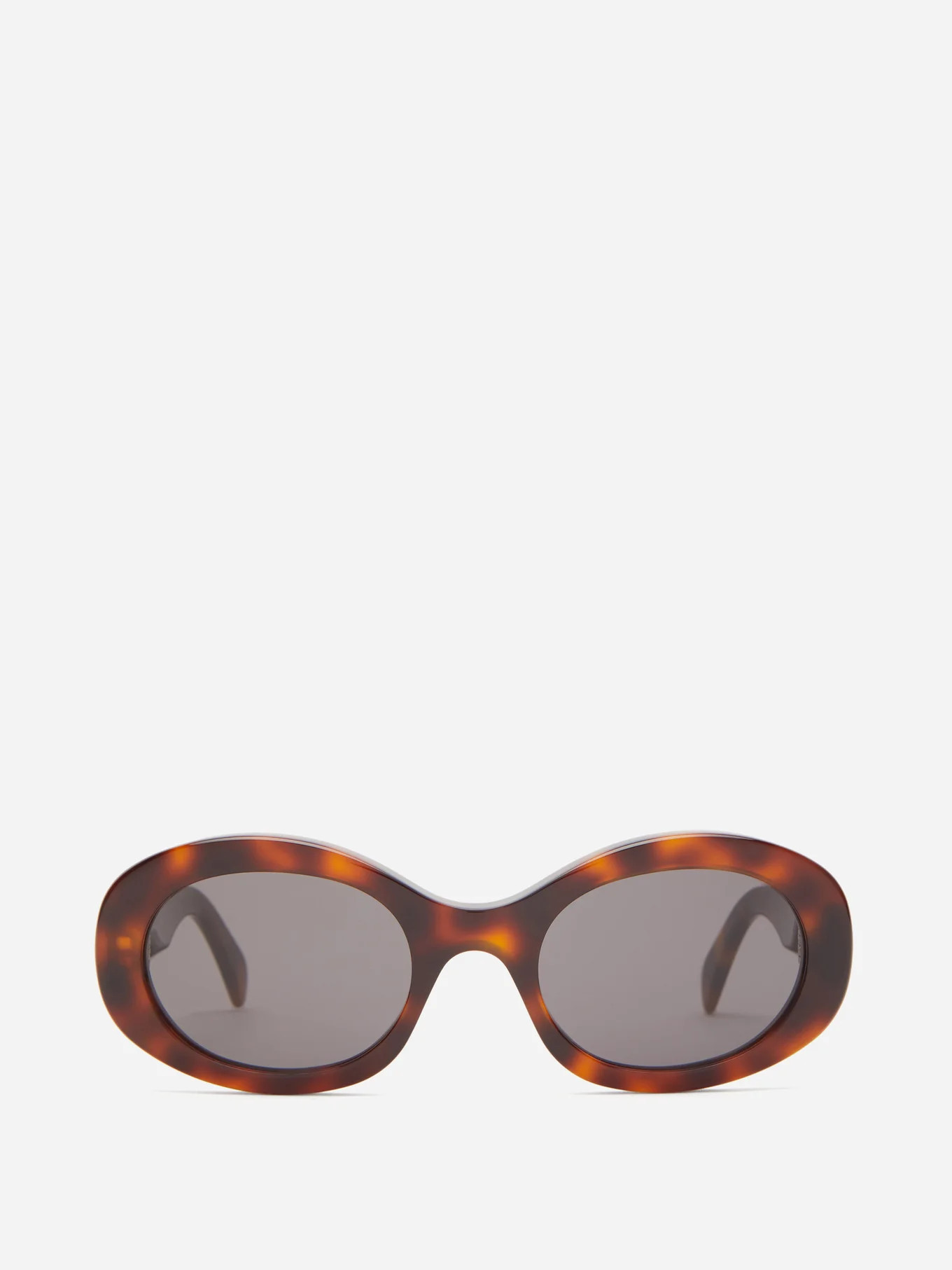 Triomphe oval acetate sunglasses | Matches (UK)
