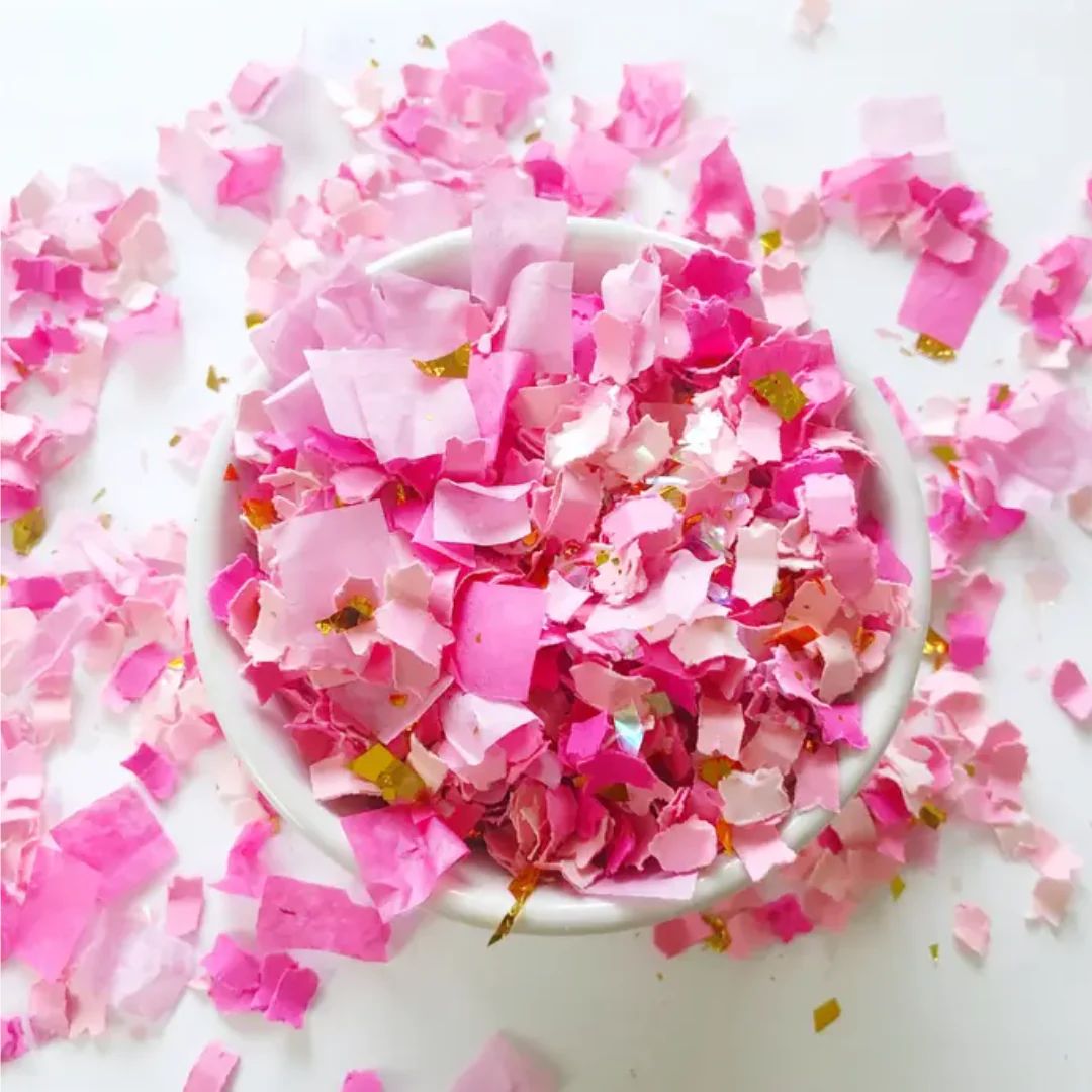 Pretty in Pink Confetti Mix | Ellie and Piper