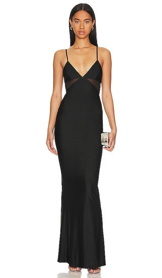 Stormi Dress in Black | Fall Winter wedding guest dress Winter Fall dresses 2023 | Revolve Clothing (Global)