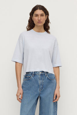 Kensy Cotton Cashmere Tee 8 / Powder Blue | Assembly Label