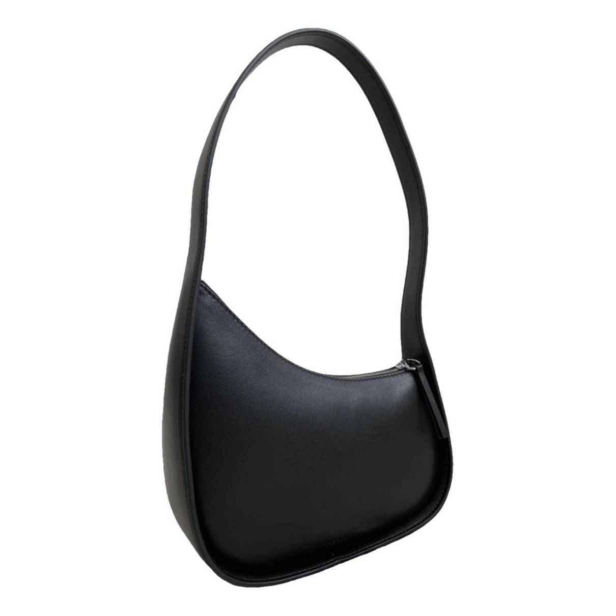 Half moon leather handbag The Row Black in Leather - 35929772 | Vestiaire Collective (Global)