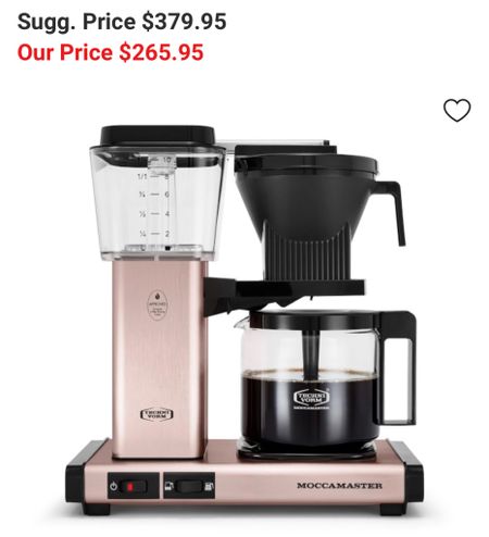My Moccamaster coffee pot is on sale!! Only happens once a year!!

#LTKHoliday #LTKCyberWeek #LTKGiftGuide