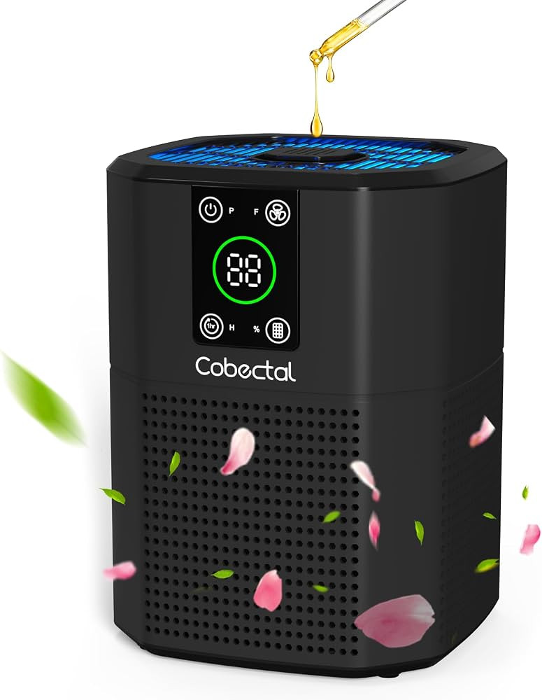 Air Purifier for Home Bedroom, Cobectal Room Air Cleaner with H13 True HEPA 3-in-1 Filter, Aroma ... | Amazon (US)