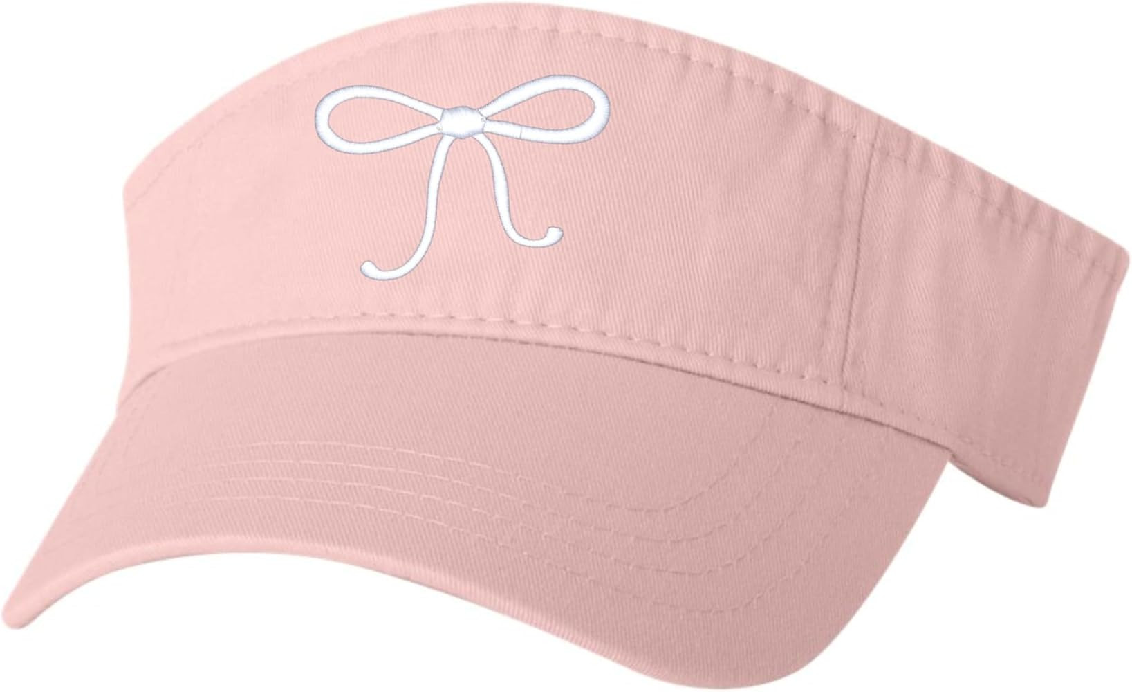 Go All Out String Bow Tie Cute Bucket Ponytail Visor Embroidered Cap Dad Hat | Amazon (US)