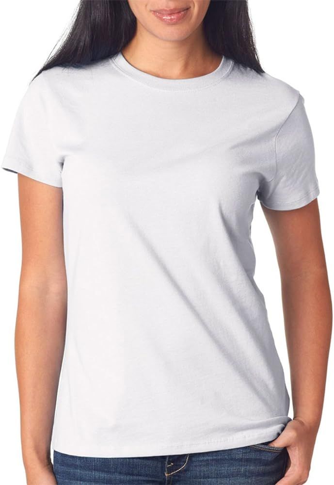 Hanes Women's Perfect-T Short-Sleeve T-Shirt, Women’s Crewneck T-Shirt, Women’s Short-Sleeve ... | Amazon (US)