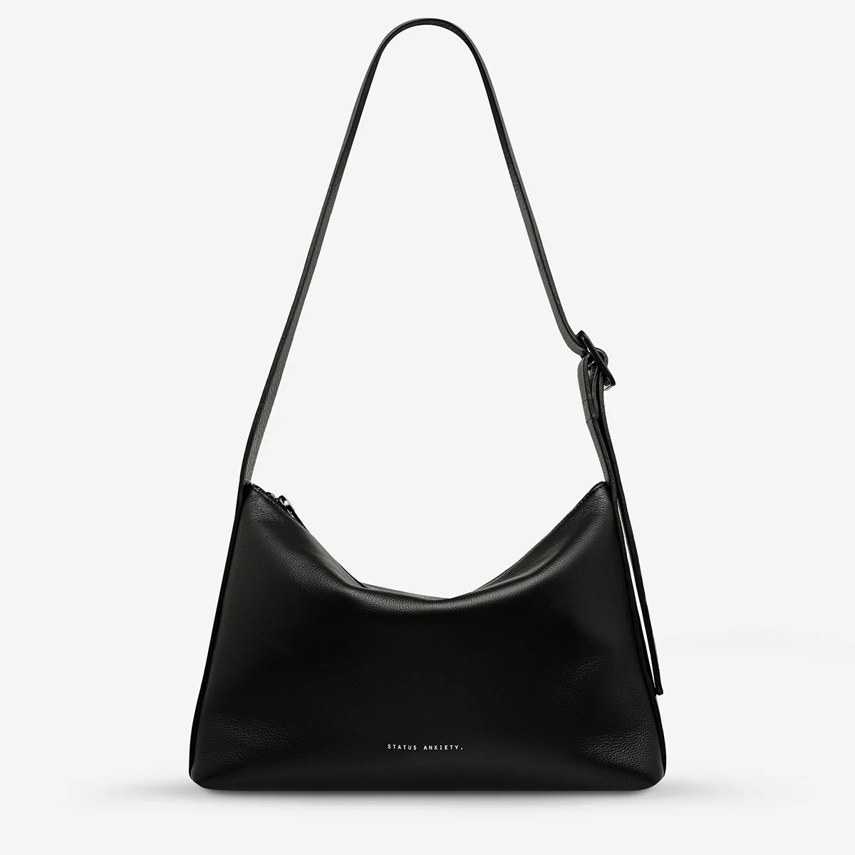 Losing Touch Women's Black Leather Bag | Status Anxiety® | Status Anxiety 