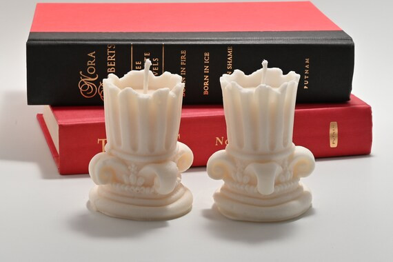 2-pack Large Roman Pillar Candle Ancient Column Candle Greek | Etsy | Etsy (US)