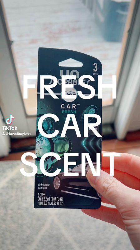 Fresh car scent! Smells simple and clean! You can adjust the amount of scent released. 

Car scent, smell nice, car accessories, clean car, mom find, amazon find 

#LTKfindsunder50 #LTKsalealert #LTKhome