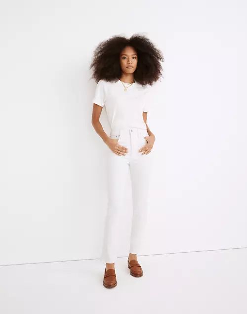 The High-Rise Perfect Vintage Jean in Tile White | Madewell