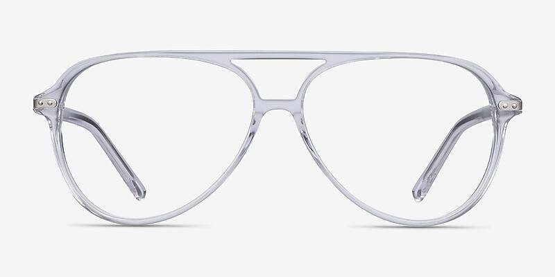 Viento Aviator Clear Full Rim Eyeglasses | Eyebuydirect | EyeBuyDirect.com