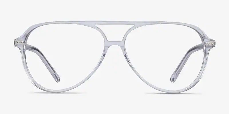 Viento Aviator Clear Full Rim Eyeglasses | Eyebuydirect | EyeBuyDirect.com