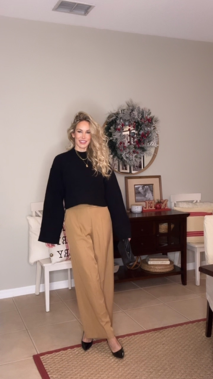 #camelpants #workwear #cashmereblend #fallofficewear 

#LTKootd #LTKWorkwear