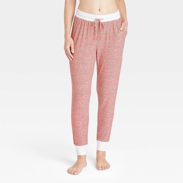 Women's Striped Perfectly Cozy Lounge Jogger Pants - Stars Above™ | Target
