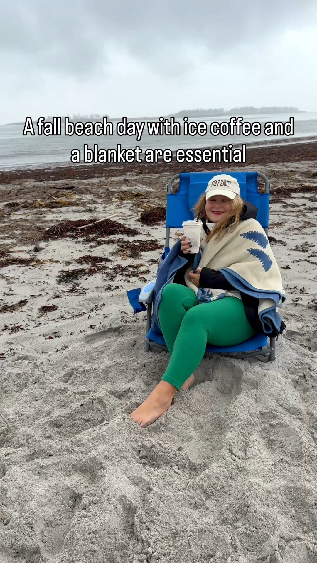 Every day is a beach day if you dress for it. And it is a Maine one if you have ice coffee😅
#fallinnewengland #everydayisabeachday #mainefall