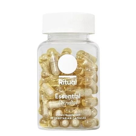 Ritual Prenatal Vitamin: Folate & Choline for Neural Tube Support Omega-3 DHA for Fetal Brain Develo | Walmart (US)