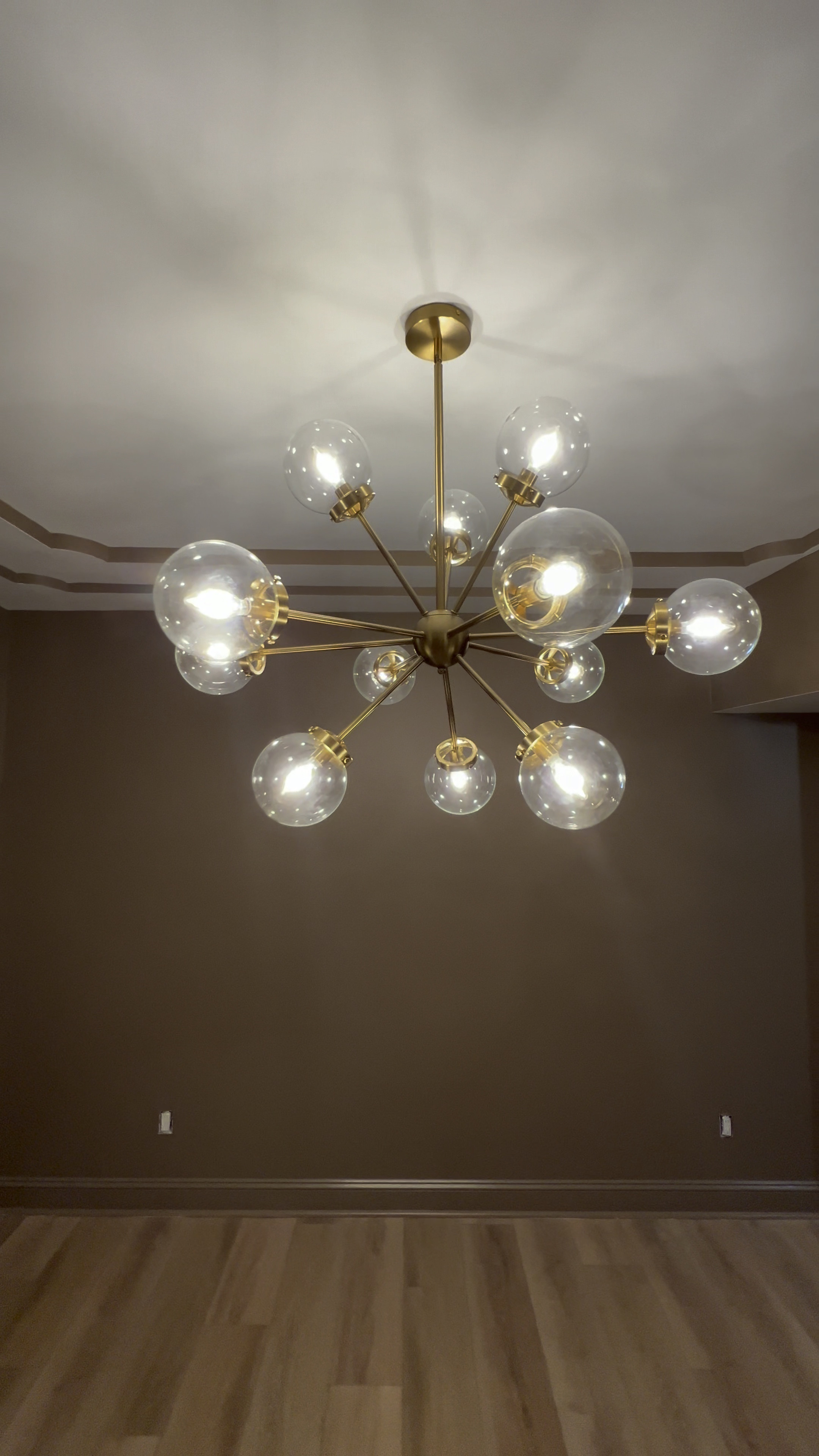 Primary closet light fixture — 💡🤎 I freaking LOVE IT. So good from Wayfair! Goes on sale a lot too! 

Home design / warm tones / neutral / funky lights / Holley Gabrielle / interior design 

#LTKstyletip #LTKhome #LTKsalealert