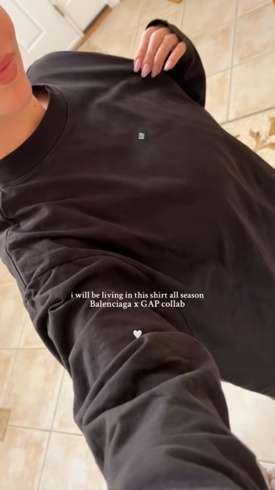 This is the most comfy oversized shirt ever!!! I am 5’7 and wearing a size SMALL🤍 GAP x Yeezy collab

#LTKFindsUnder100 #LTKGiftGuide #LTKStyleTip