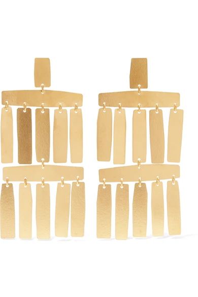 Roma gold-tone earrings | NET-A-PORTER (UK & EU)