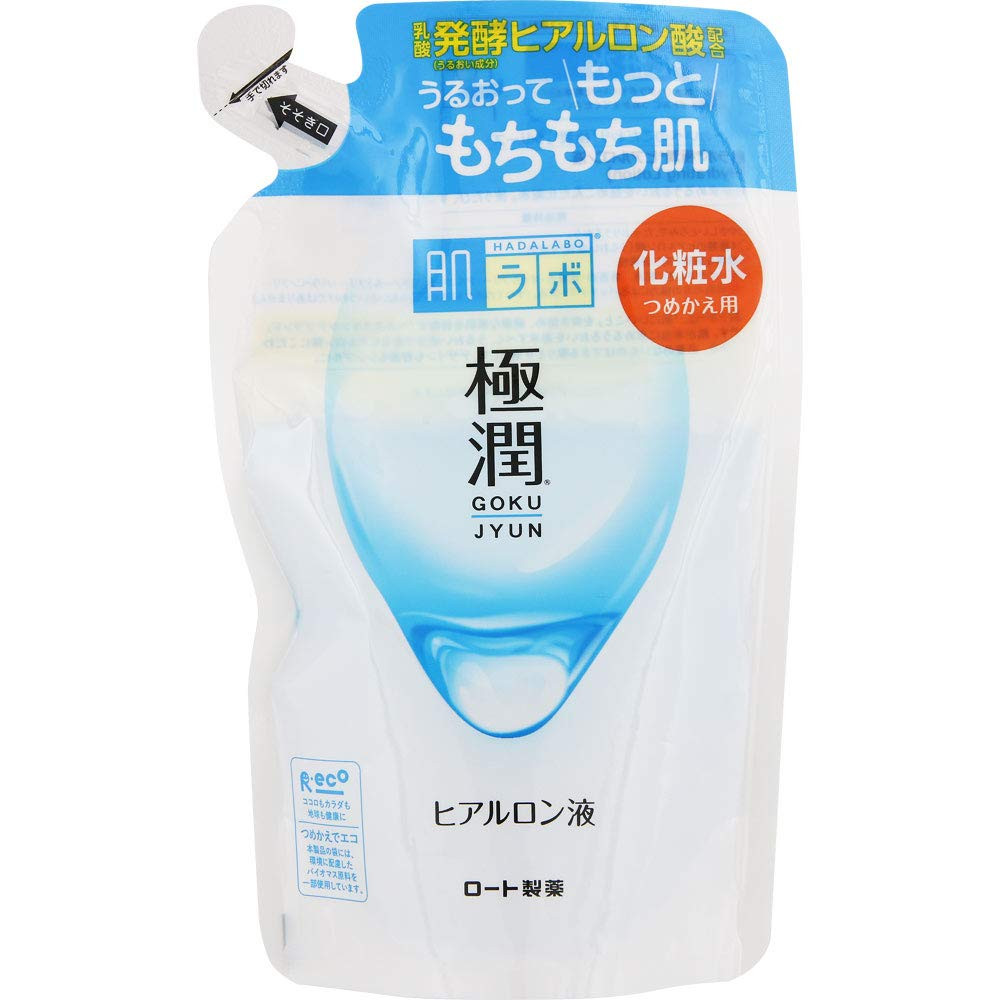 Hadalabo Gokujun Hyaluronic Lotion Moist Refill, 0.40 Pound | Amazon (US)