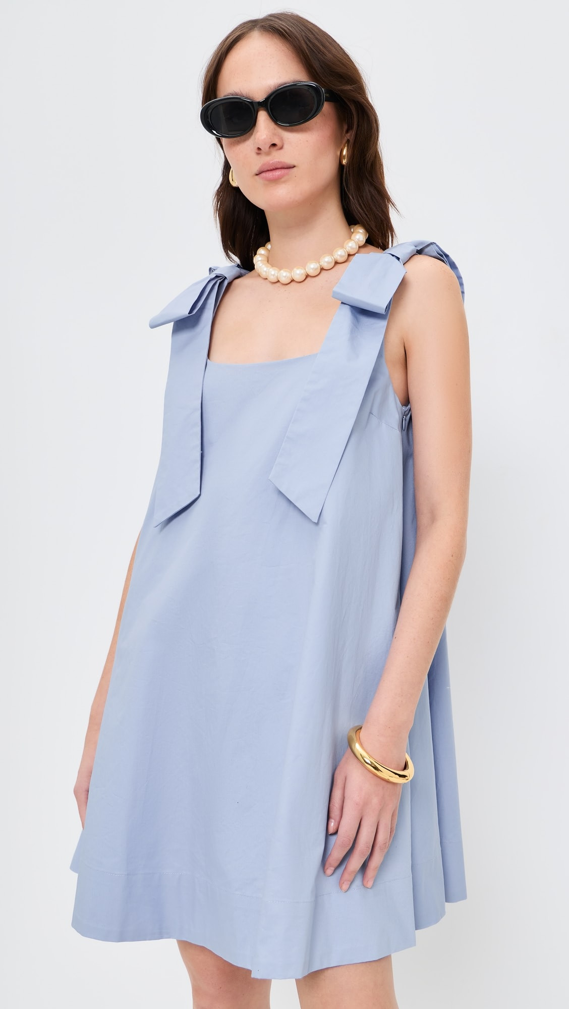 Bow Sleeveless Mini Dress | Shopbop