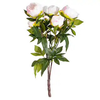 Cream & Pink Peony Bush By Vickerman | Michaels® | Michaels Stores