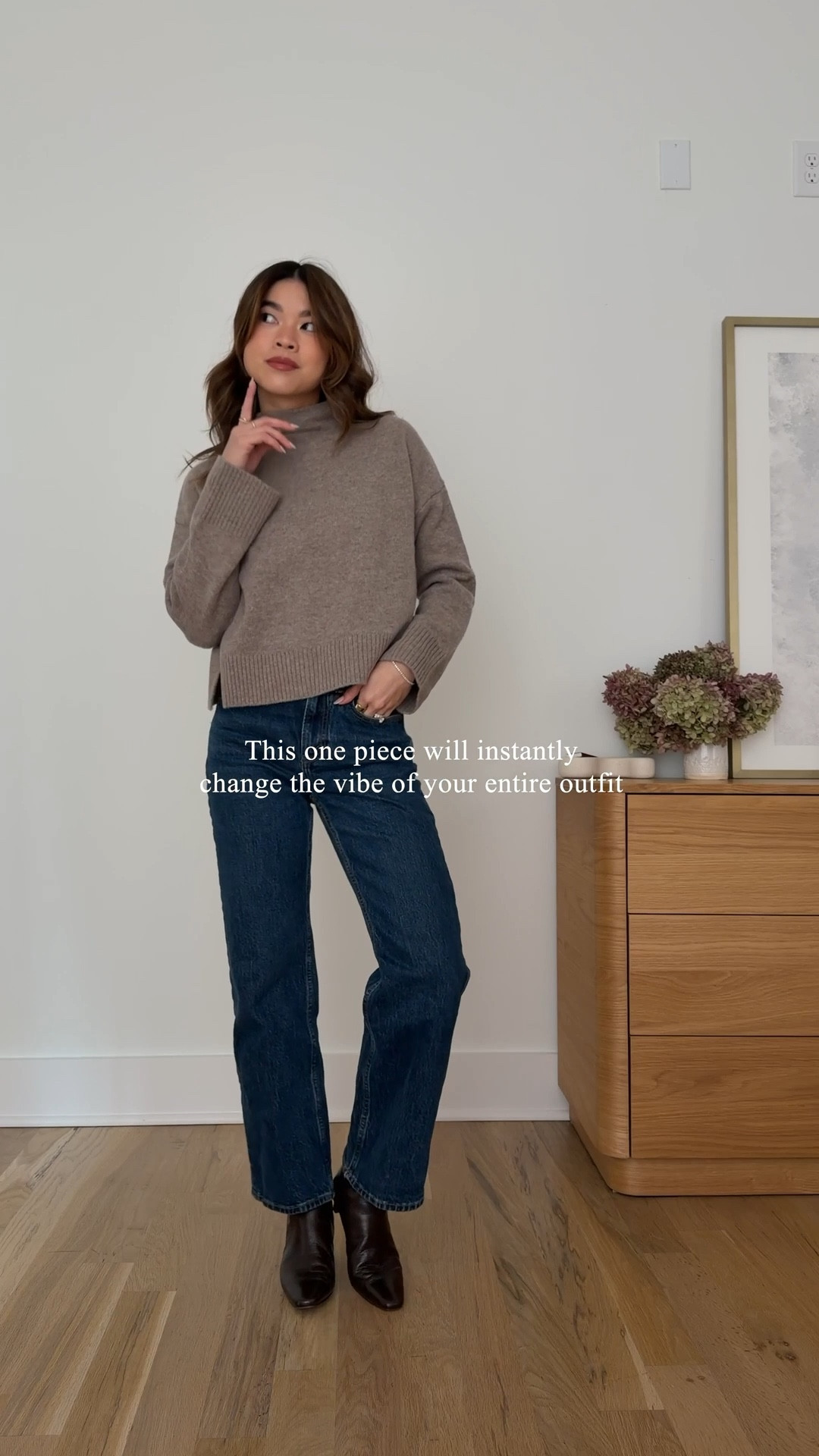 Sizing info: intro outfit sweater small, jeans 23 short in dark rinse, camel coat size XXS, puffer small, leather jacket XS,  gingham jacket size 2, black trench size XS, suede bomber size small, beige trench size XS, suede jacket XS,

petite fashion, get dressed with me, outfit inspiration, ootd, nashville outfit, Nashville influencer, petite style, vacation style, casual outfits, mom style, petite pants, winter dress, winter outfit, winter pants, winter outfit inpso, winter outfit idea, winter top, winter style, winter sweater, cozy sweater, cold weather sweater, cold weather outfit, denim, jeans, jacket, winter jacket, winter coat, trench coat, warm coat, suede coat, jacket, winter jacket 

 #LTKootd #LTKSeasonal #LTKPetite