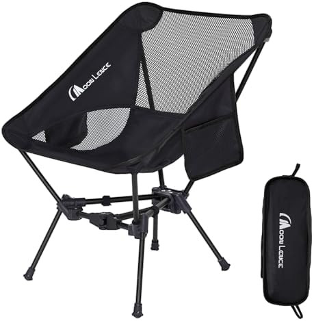 MOON LENCE Portable Camping Chair Backpacking Chair - The 4th Generation Ultralight Folding Chair... | Amazon (US)