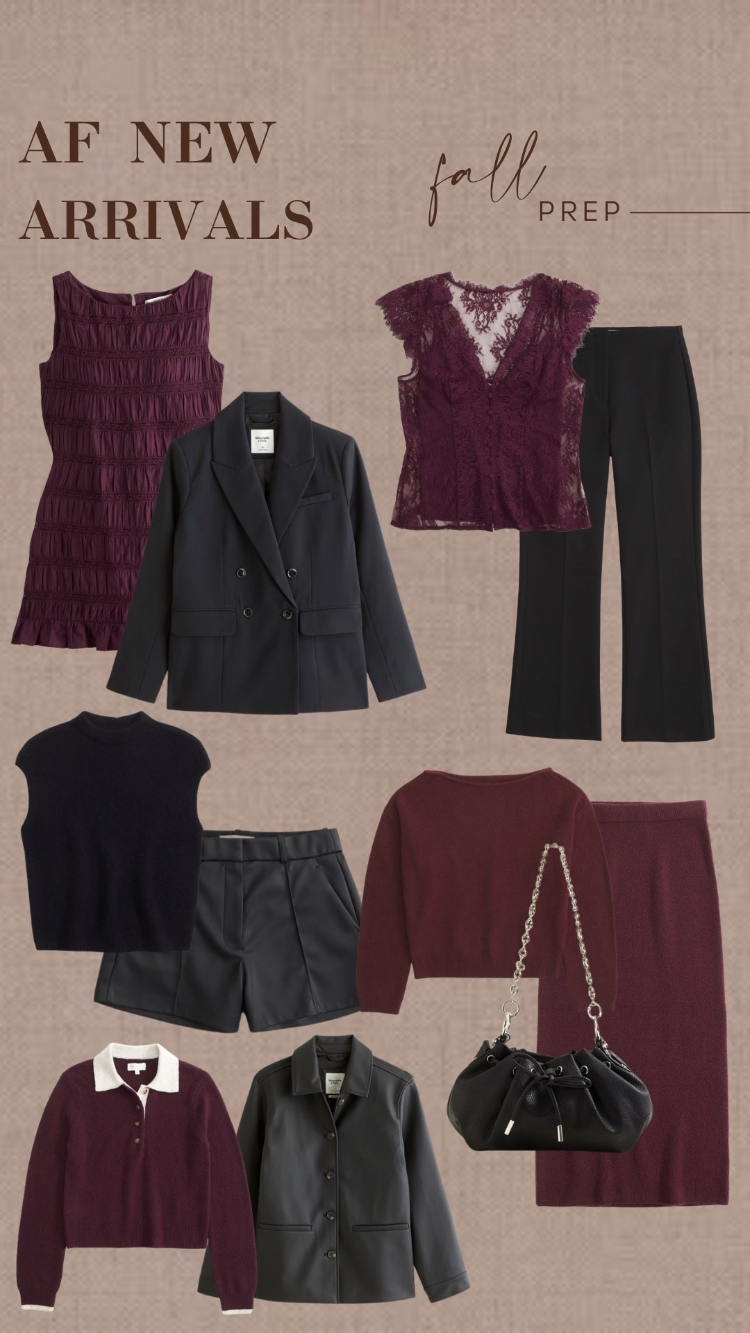 New Burgundy Arrivals for Fall // Abercrombie, AF fall fashion, fall outfit, fall fashion, fall style, fall transition, transitional fall outfit, fall collection, fall outfit ideas, fall inspo, fall wardrobe, outfits for fall