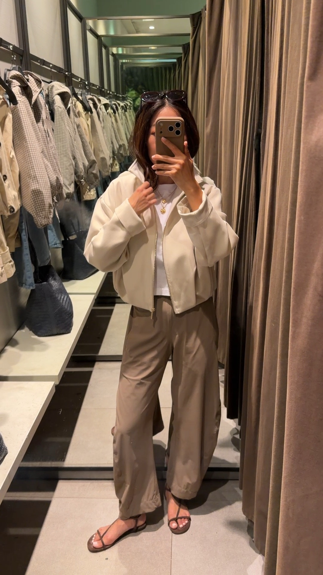 Code WELCOME45 on the pants
• trying jacket XS sleeves folded up I can also fit their kids 12-13 jackets, linked a genuine suede one 
• Ruti pants 2P I sized up. I also own another color in 0P but the waist is a little snug on me even tho it’s elastic 
• sandals 5.5
• tee xxs 

Zara jackets , fall style

#LTKPetite #LTKSeasonal