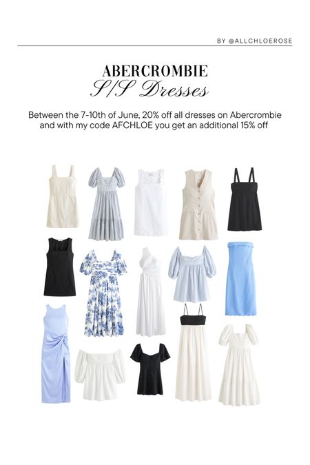 Abercrombie Dress Edit - Use my code AFCHLOE 🩵

#LTKstyletip #LTKsummer #LTKover50style