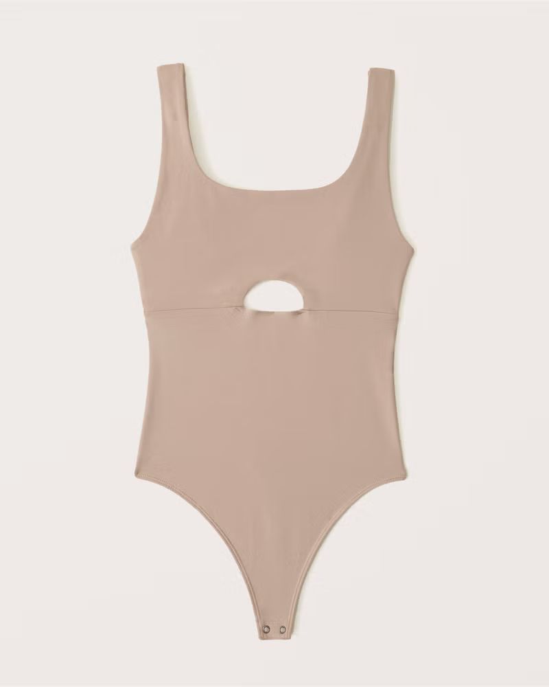 Seamless Cutout Tank Bodysuit | Abercrombie & Fitch (US)