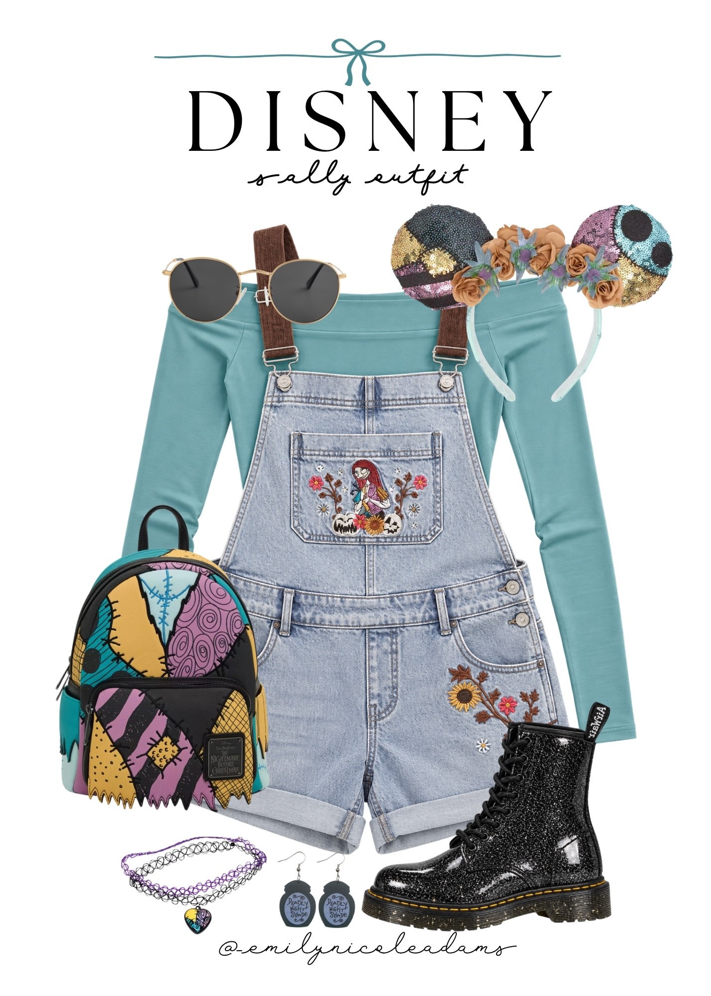 Nightmare Before Christmas Sally Outfit💙 nightmare before Christmas, Sally hounds Sally outfit, disney outfit, disney styled disney Halloween, disney outfit Inspo, disney styled

#LTKSaleAlert #LTKootd #LTKgrwm