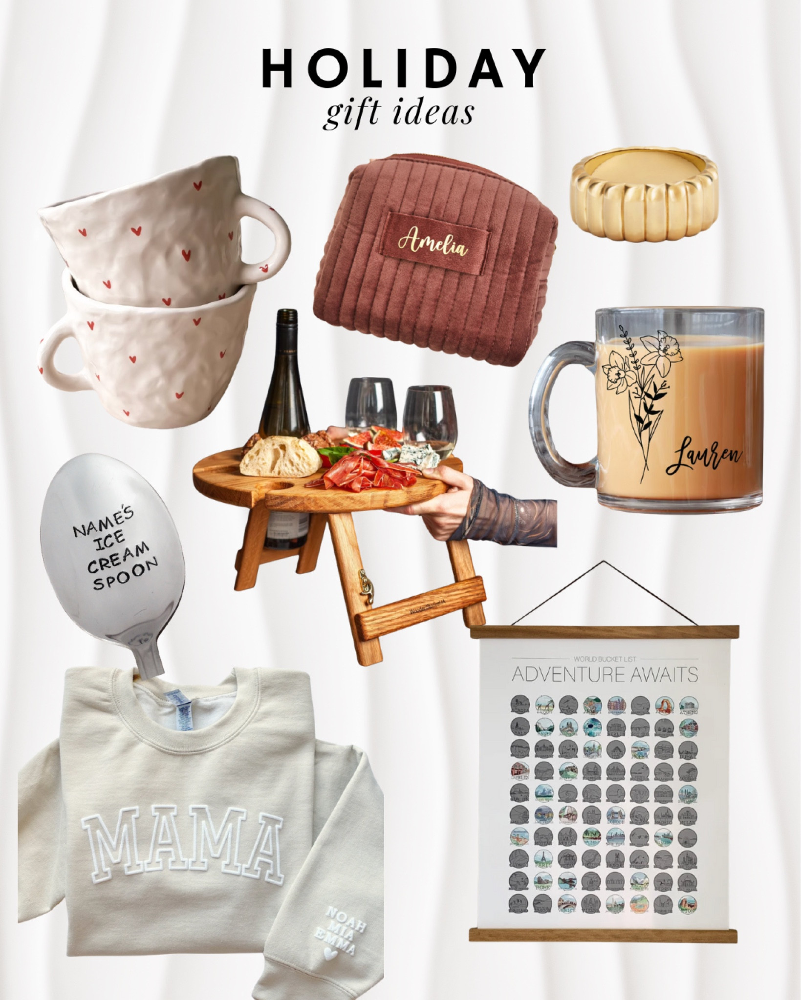 Shop small business this year - and make it personal!



 
#GiftGuide #GiftIdeas #GiftIdeasForHer #GiftIdeasForHim #GiftIdea #GiftGuides #ShopLocal #ShopSmall #ShopSmallBusiness #PersonalizedGift #CustomGifting #CustomGift #SmallBusiness #ChristmasGift #StockingStuffer #HolidayShopping #StockingStuffers #OnlineShopping #Etsy #SupportSmallBusiness #NewMomGift #NewMom #GiftsForMe #Gifting 


#LTKHoliday #LTKGiftGuide #LTKfindsunder100