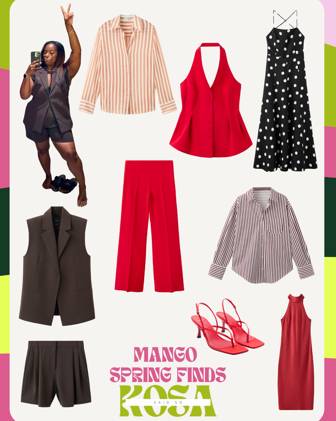 Spring Outfit Finds from Mango for your refresh! 

 #LTKMidsize #LTKPetite